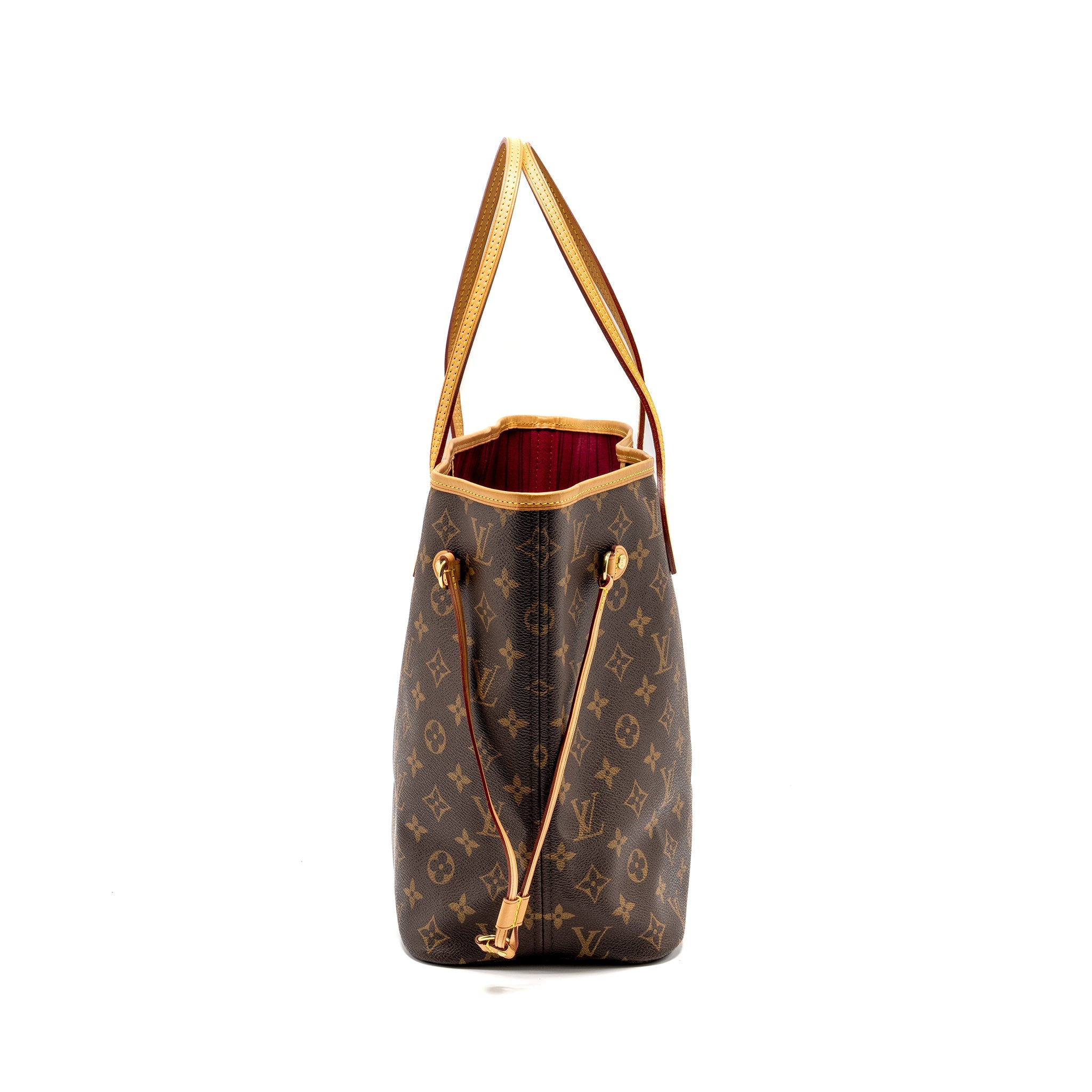 AAA Replica Louis Vuitton LV NEVERFULL MM MONOGRAM CANVAS GHW