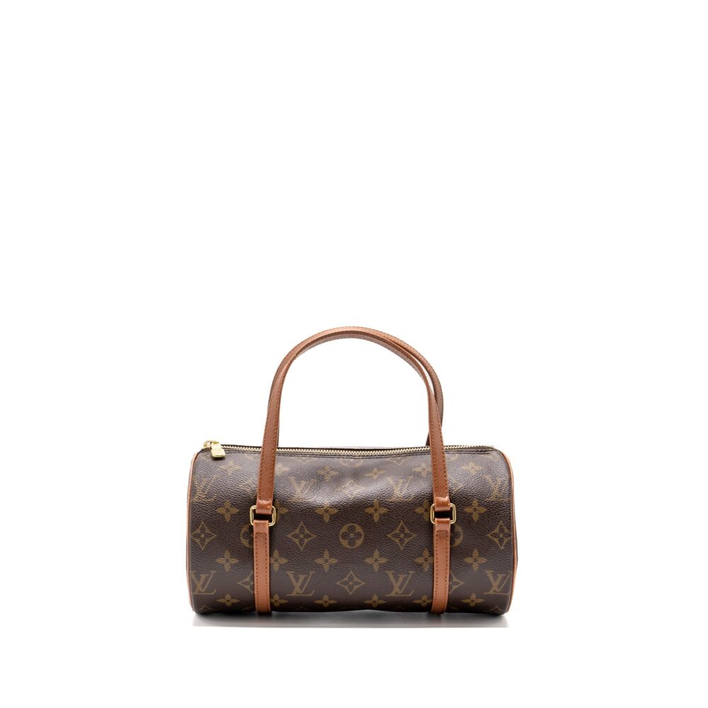 AAA Replica Louis Vuitton LV VINTAGE PAPILLON BAG MONOGRAM CANVAS GHW