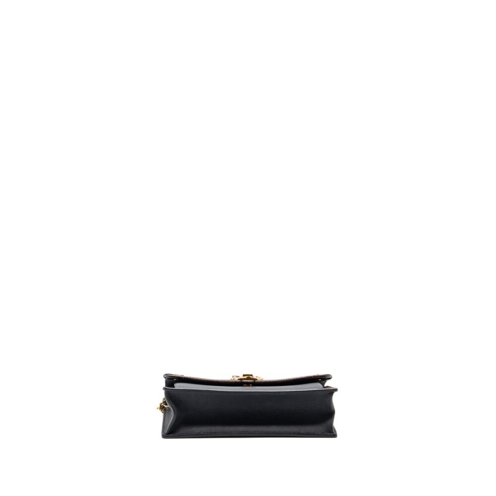 AAA Replica Louis Vuitton LV VAVIN CHAIN WALLET DAMIER EBENE/BLACK GHW (NEW VERSION)