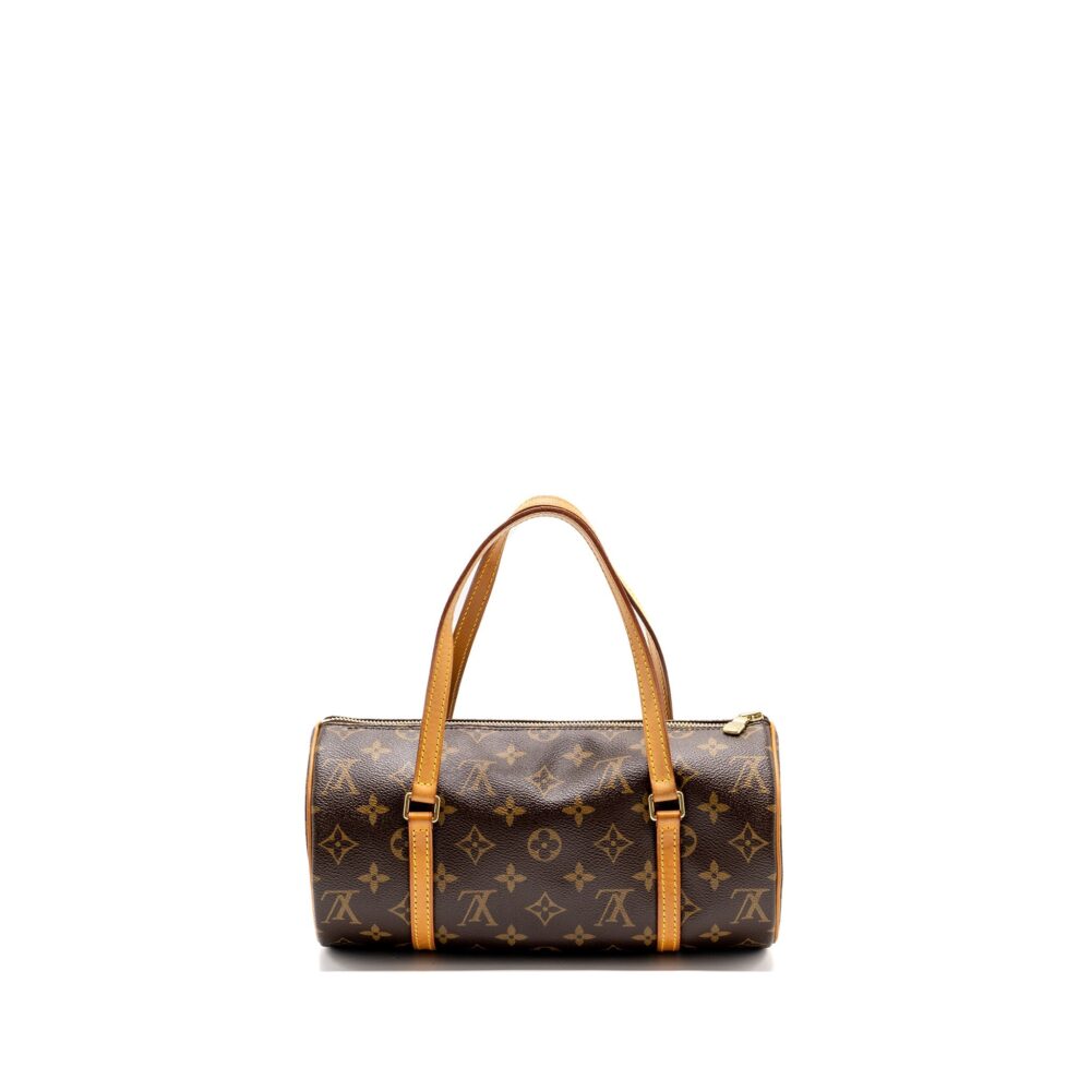 AAA Replica Louis Vuitton LV VINTAGE PAPILLON BAG MONOGRAM CANVAS GHW