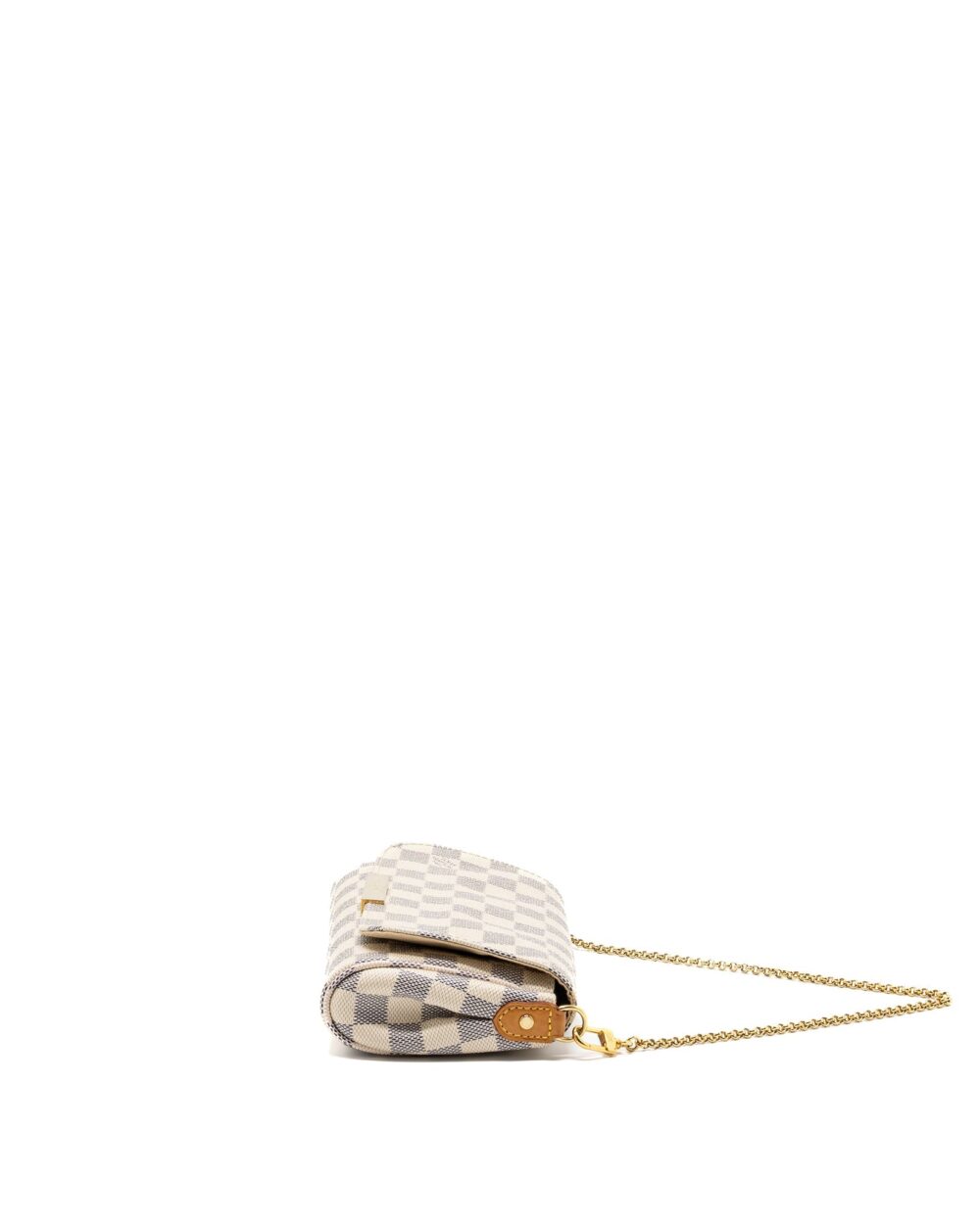 AAA Replica Louis Vuitton LV FAVOURITE PM DAMIER AZUR CANVAS GHW