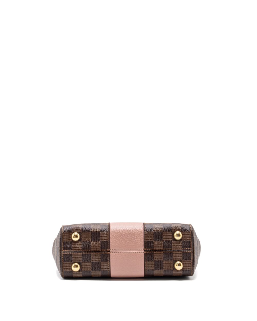 AAA Replica Louis Vuitton LV CLUNY BB DAMIER EBENE/PINK GHW