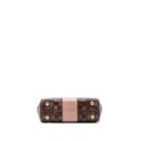 AAA Replica Louis Vuitton LV CLUNY BB DAMIER EBENE/PINK GHW