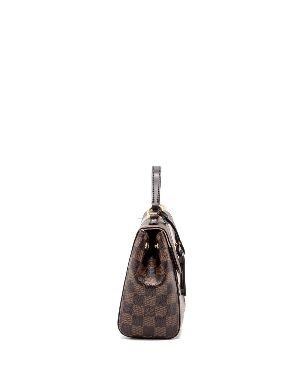 AAA Replica Louis Vuitton LV CLUNY BB DAMIER EBENE/PINK GHW