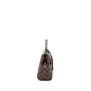 AAA Replica Louis Vuitton LV CLUNY BB DAMIER EBENE/PINK GHW