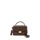 AAA Replica Louis Vuitton LV CROISETTE DAMIER EBENE CANVAS GHW