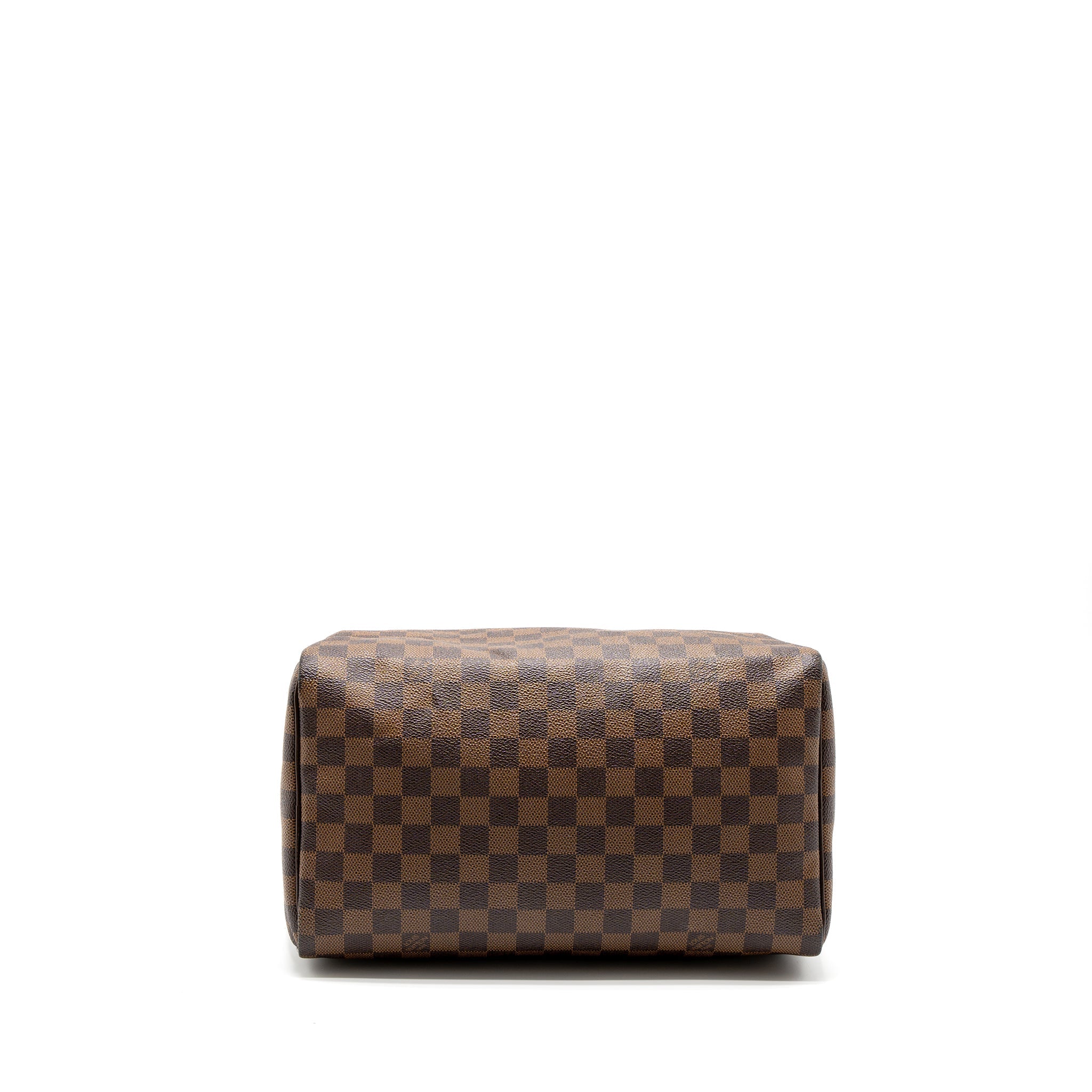 AAA Replica Louis Vuitton LV SPEEDY 30 DAMIER EBENE CANVAS GHW