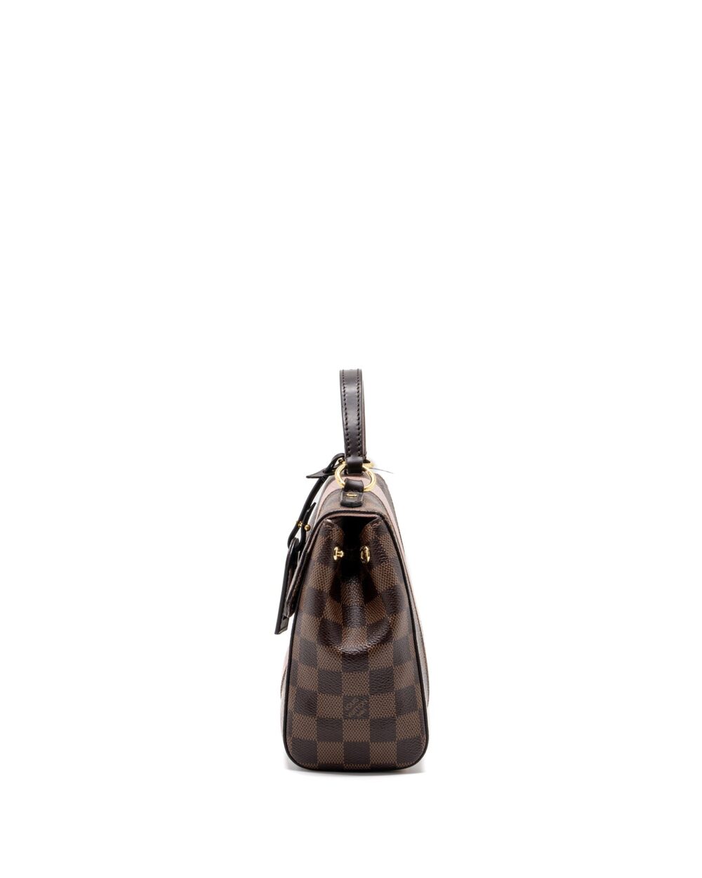 AAA Replica Louis Vuitton LV CLUNY BB DAMIER EBENE/PINK GHW