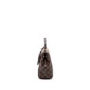 AAA Replica Louis Vuitton LV CLUNY BB DAMIER EBENE/PINK GHW