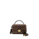 AAA Replica Louis Vuitton LV CROISETTE DAMIER EBENE CANVAS GHW