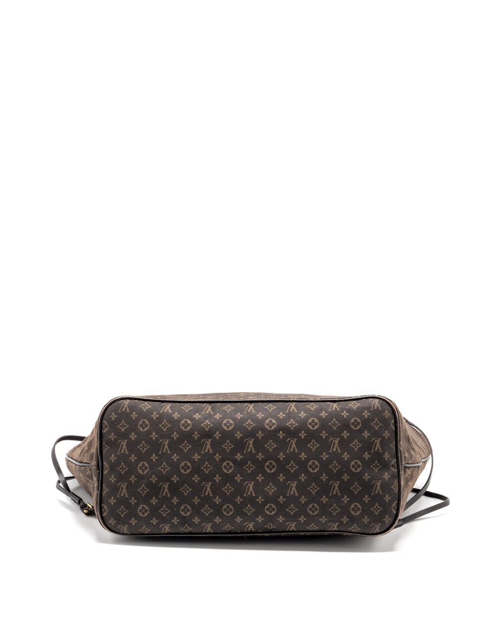 AAA Replica Louis Vuitton LV VINTAGE NEVERFULL MM FABRIC DARK BROWN GHW