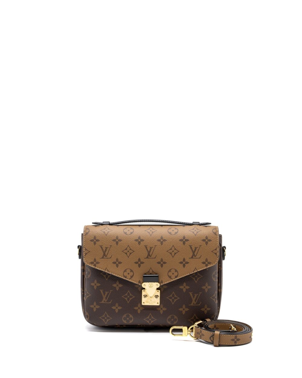 AAA Replica Louis Vuitton LV POCHETTE MÉTIS REVERSE MONOGRAM CANVAS GHW