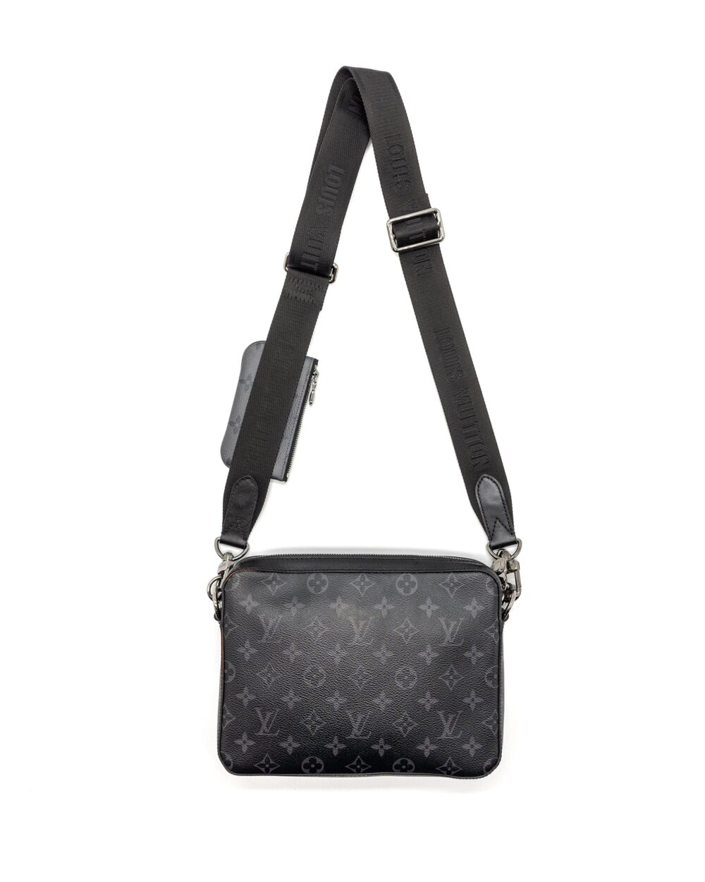 AAA Replica Louis Vuitton LV TRIO MESSENGER BAG MONOGRAM ECLIPSE SHW