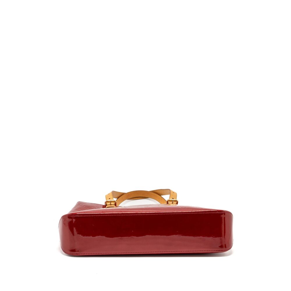 AAA Replica Louis Vuitton LV ZIP TOTE BAG PATENT RED GHW