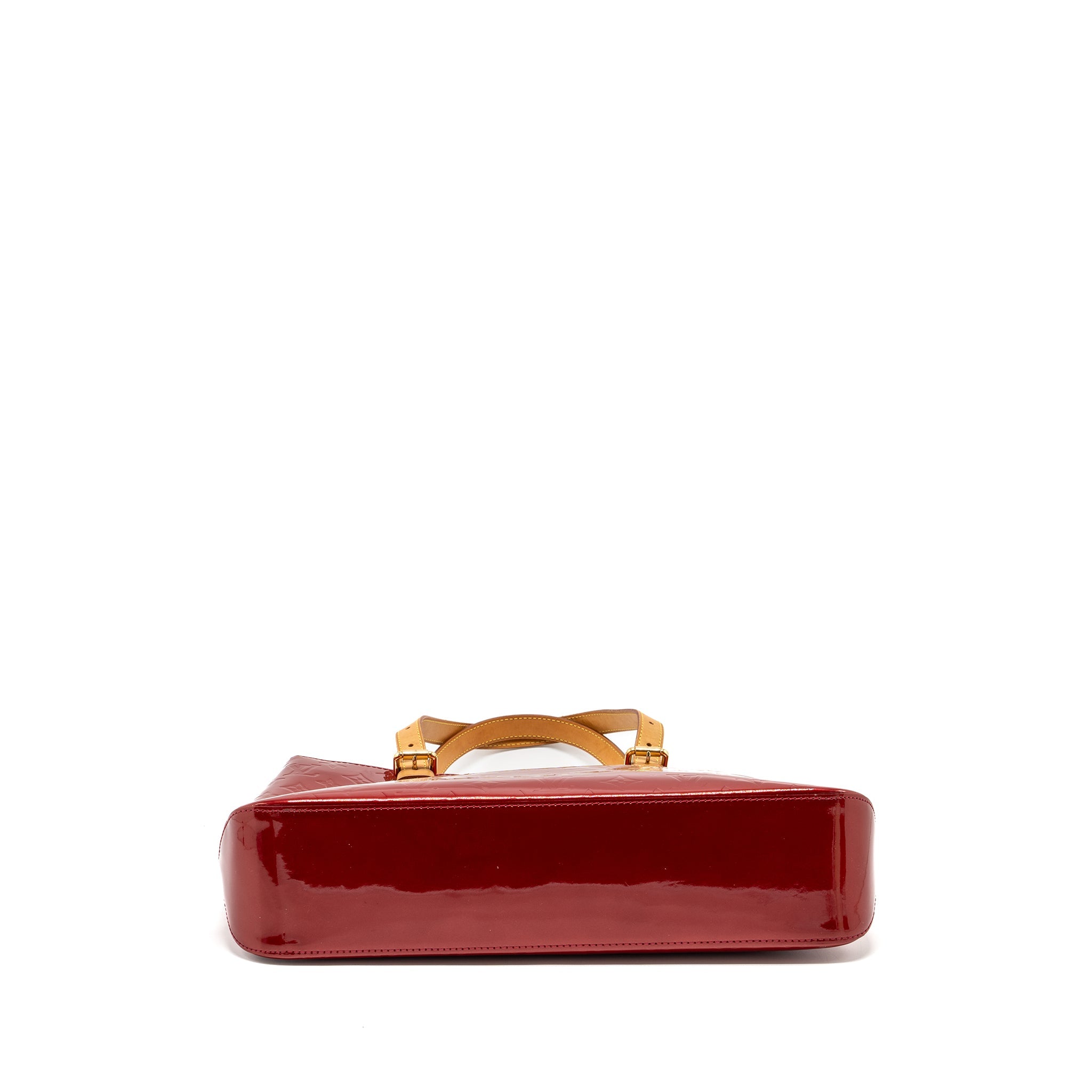 AAA Replica Louis Vuitton LV ZIP TOTE BAG PATENT RED GHW