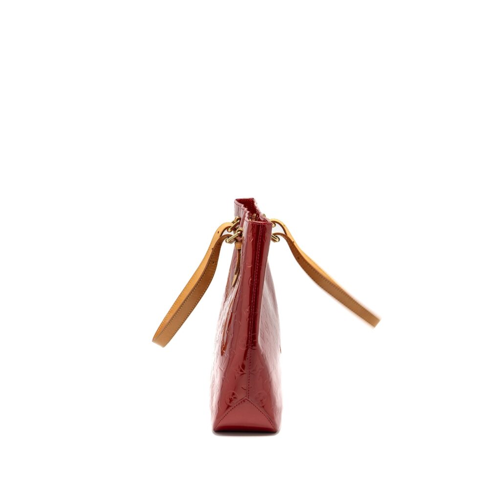 AAA Replica Louis Vuitton LV ZIP TOTE BAG PATENT RED GHW