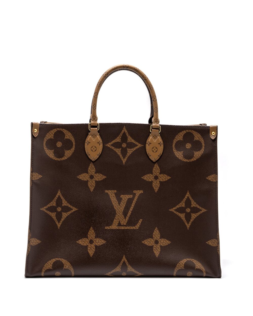 AAA Replica Louis Vuitton LV ONTHEGO GM MONOGRAM REVERSE CANVAS GHW