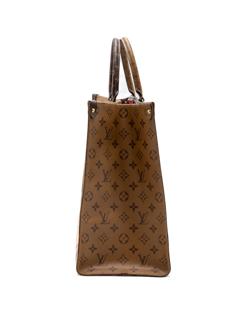 AAA Replica Louis Vuitton LV ONTHEGO GM MONOGRAM REVERSE CANVAS GHW