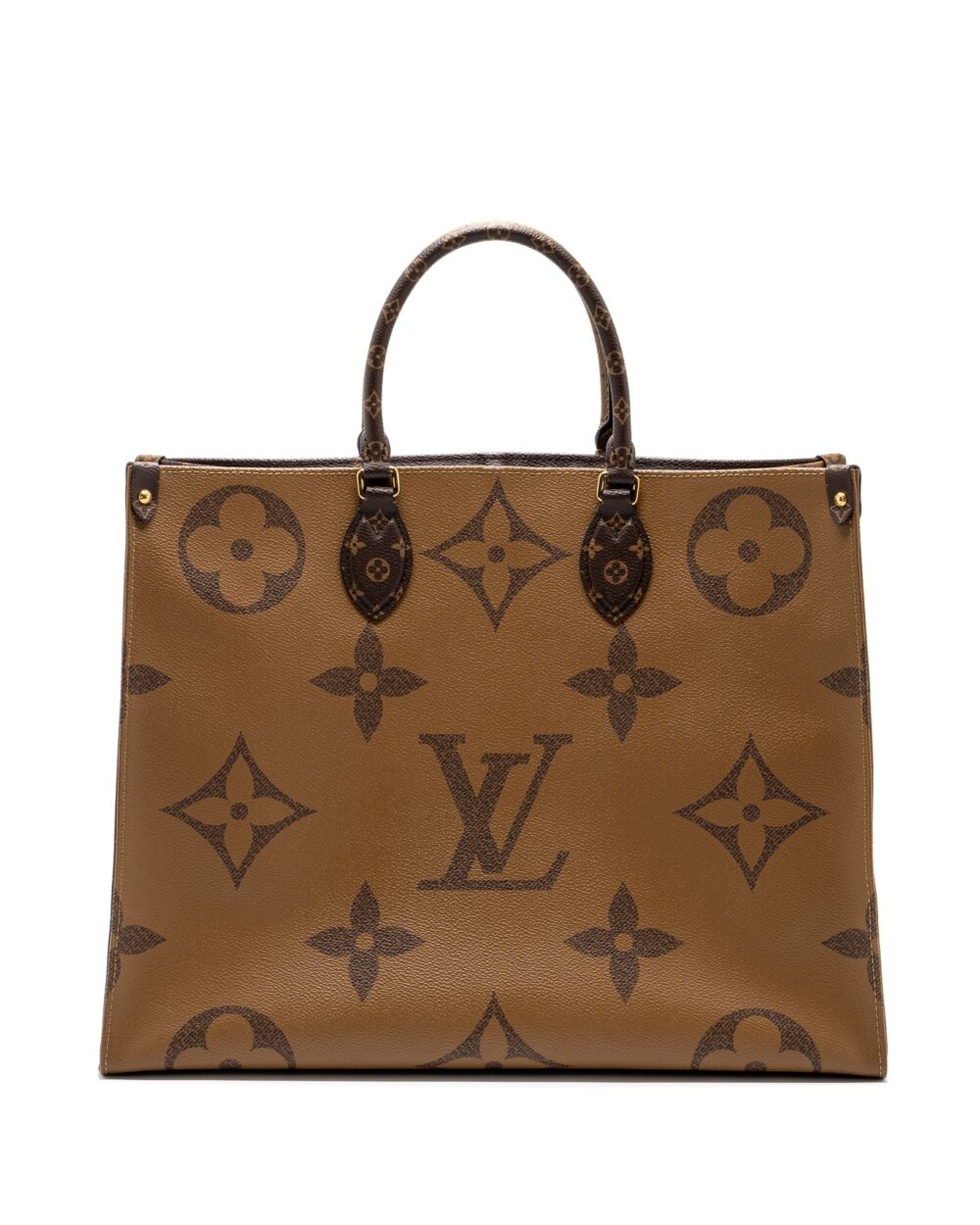 AAA Replica Louis Vuitton LV ONTHEGO GM MONOGRAM REVERSE CANVAS GHW