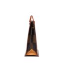 AAA Replica Louis Vuitton LV X NIGO GIANT TOTE DAMIER EBENE MONOGRAM CANVAS BROWN BLACK HARDWARE