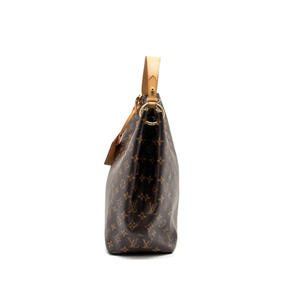 AAA Replica Louis Vuitton LV GRACEFULL MM MONOGRAM CANVAS GHW