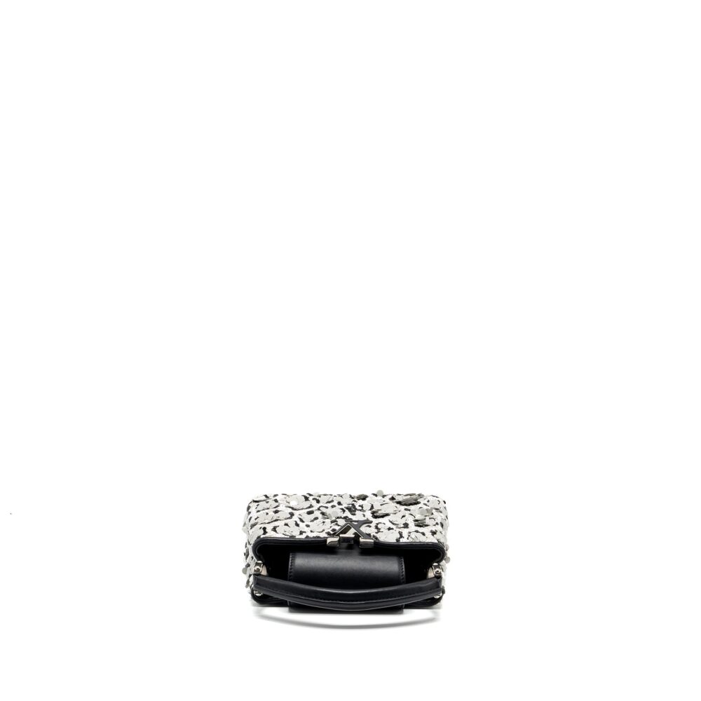 AAA Replica Louis Vuitton LV CAPUCINES MINI LIMITED EDITION SUQUIN / LEATHER MULTICOLOUR BLACK SHW