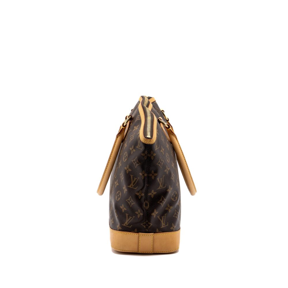 AAA Replica Louis Vuitton LV ZIPPER TOTE BAG MONOGRAM CANVAS GHW