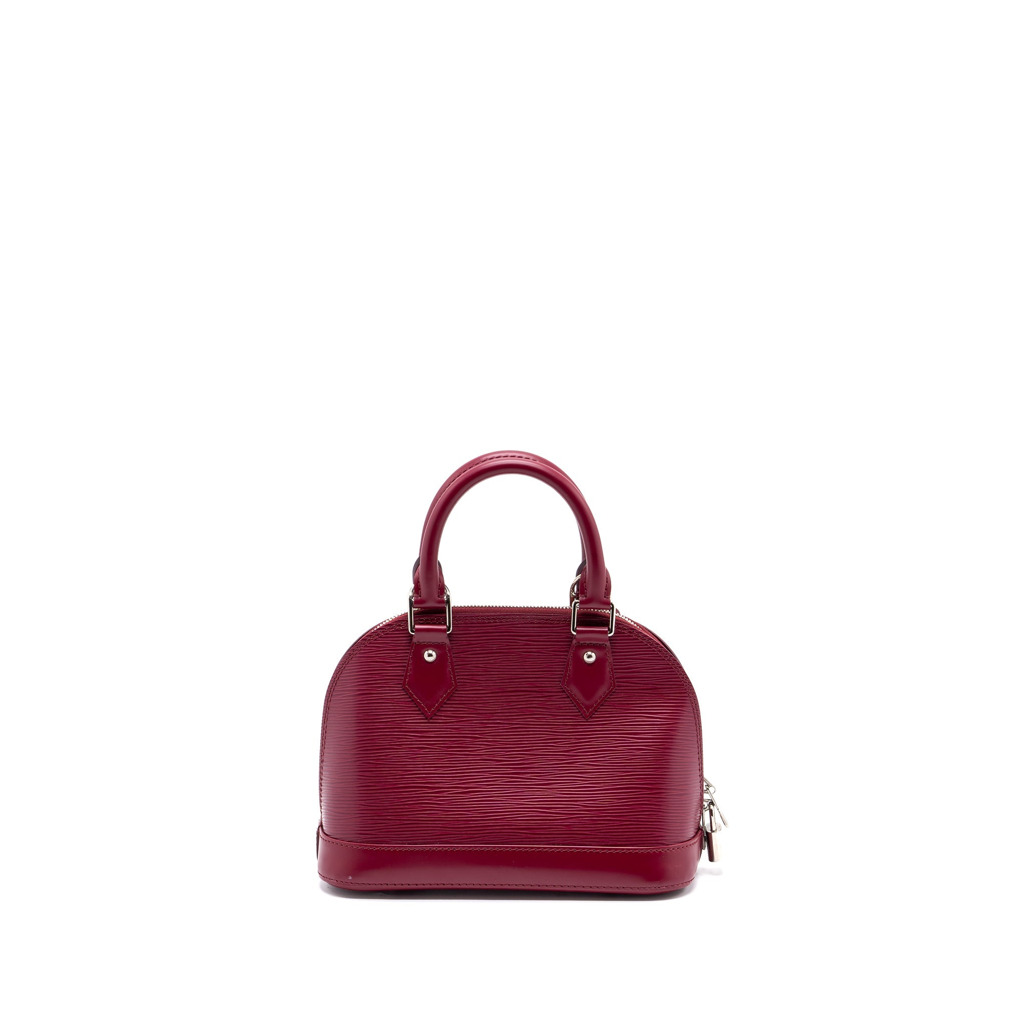 AAA Replica Louis Vuitton LV ALMA BB EPI LEATHER PINK SHW
