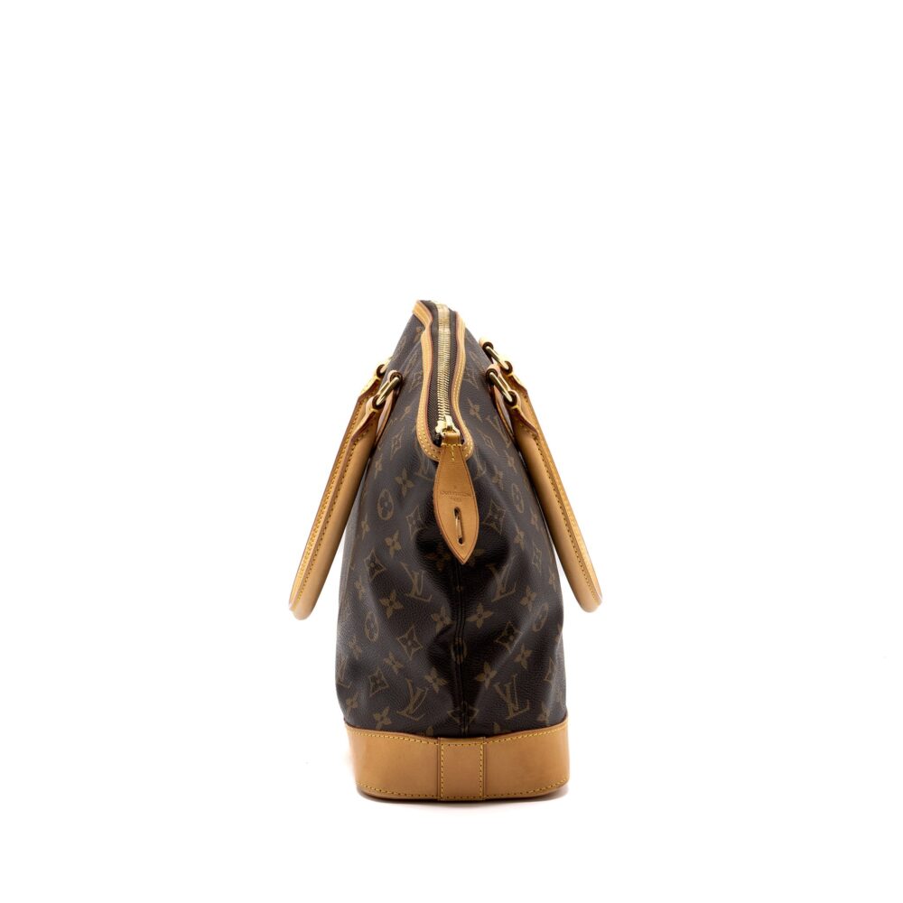 AAA Replica Louis Vuitton LV ZIPPER TOTE BAG MONOGRAM CANVAS GHW