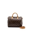 AAA Replica Louis Vuitton LV SPEEDY BANDOULIERE 30 MONOGRAM CANVAS GHW