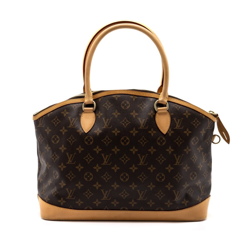 AAA Replica Louis Vuitton LV ZIPPER TOTE BAG MONOGRAM CANVAS GHW