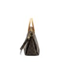 AAA Replica Louis Vuitton LV PALLAS TOTE BAG MONOGRAM CANVAS BROWN GHW