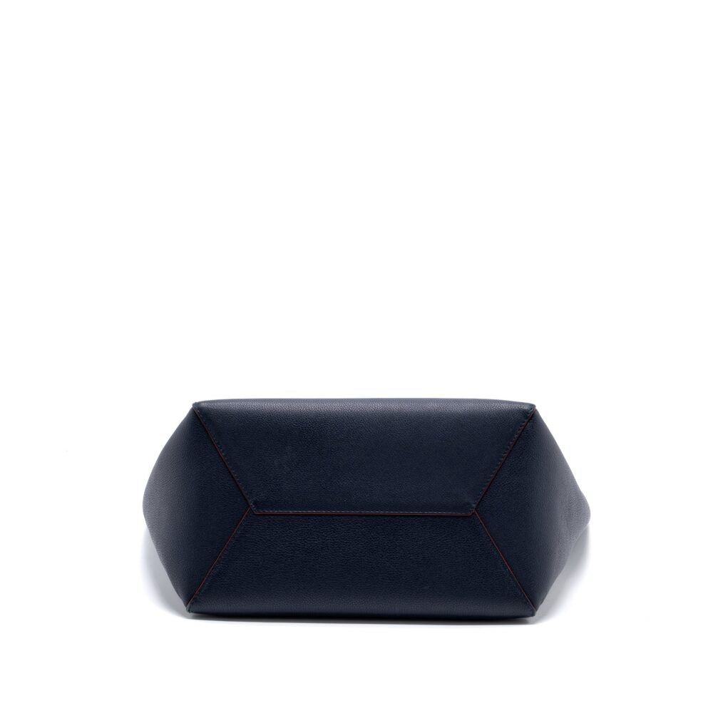 AAA Replica Louis Vuitton LV LOCK ME TOTE BAG CALFSKIN NAVY SHW