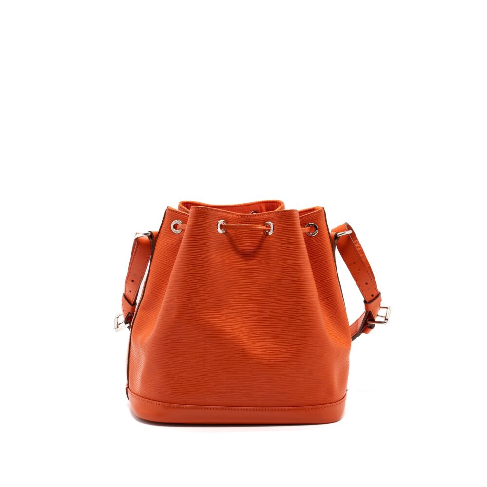 AAA Replica Louis Vuitton LV PETIT NOE EPI ORANGE SHW