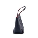 AAA Replica Louis Vuitton LV LOCK ME TOTE BAG CALFSKIN NAVY SHW