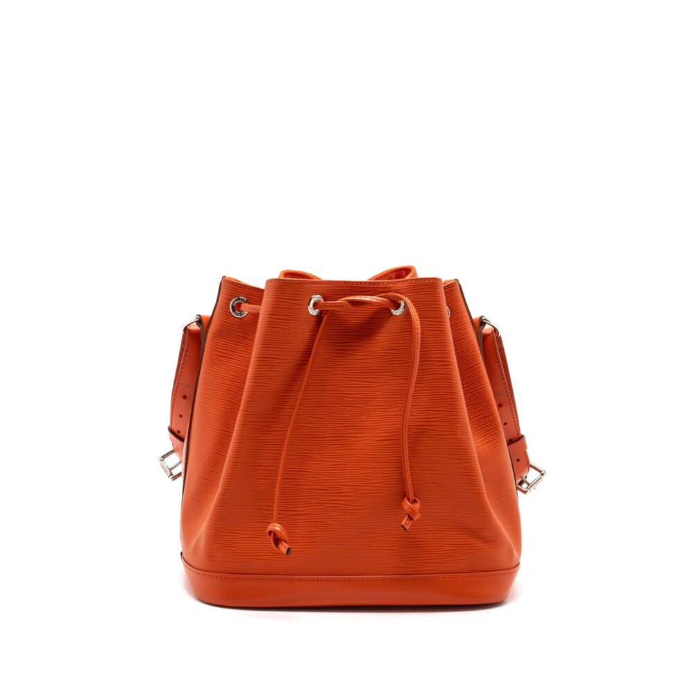 AAA Replica Louis Vuitton LV PETIT NOE EPI ORANGE SHW