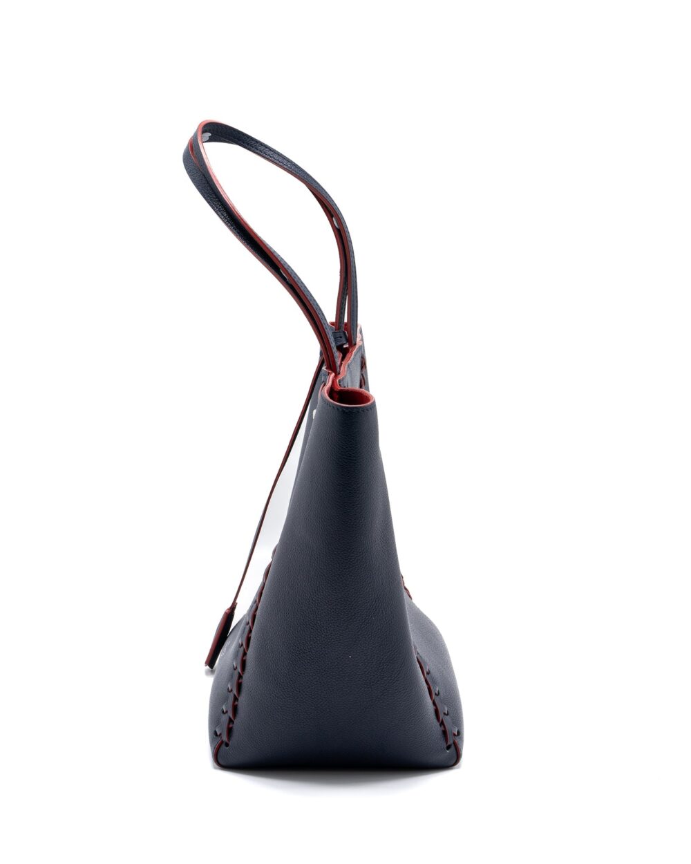 AAA Replica Louis Vuitton LV LOCK ME TOTE BAG CALFSKIN NAVY SHW