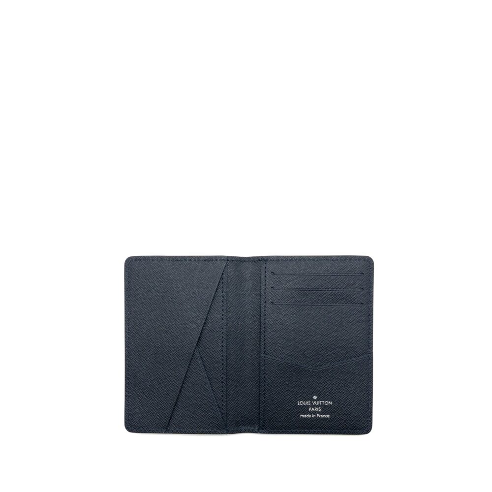 AAA Replica Louis Vuitton LV POCKET ORGANISER EPI DARK BLUE