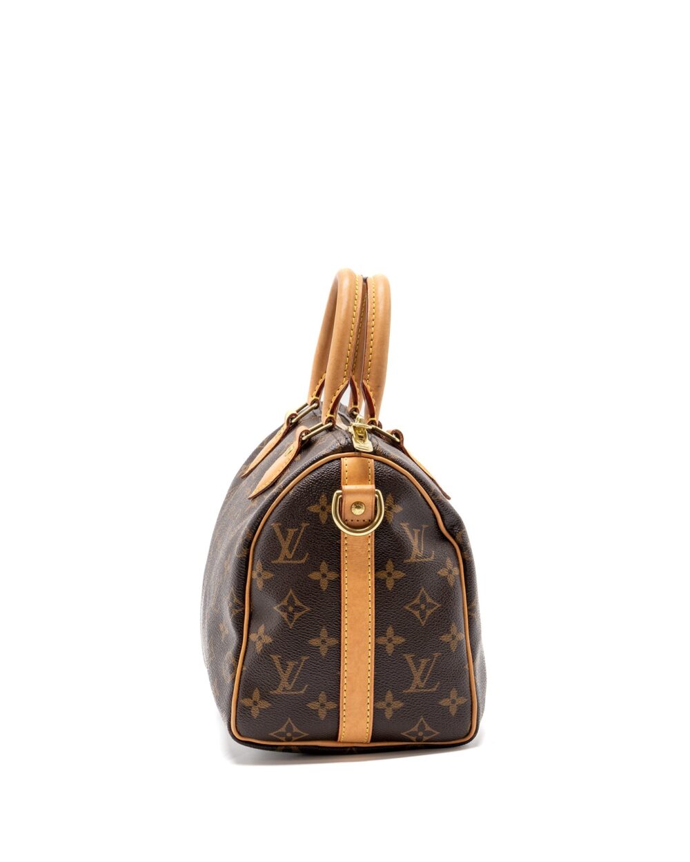 AAA Replica Louis Vuitton LV SPEEDY BANDOULIERE 25 MONOGRAM CANVAS GHW
