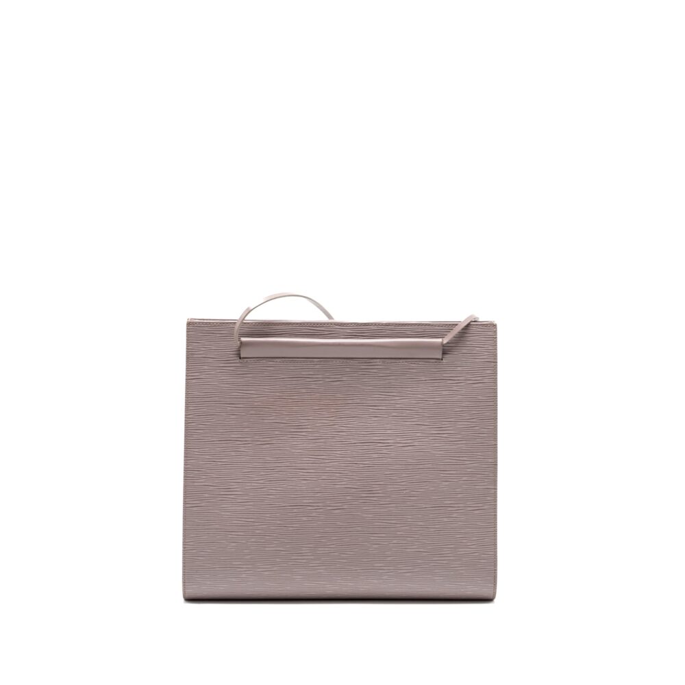 AAA Replica Louis Vuitton LV SAINT TROPEZ SHOULDER BAG EPI GREY SHW