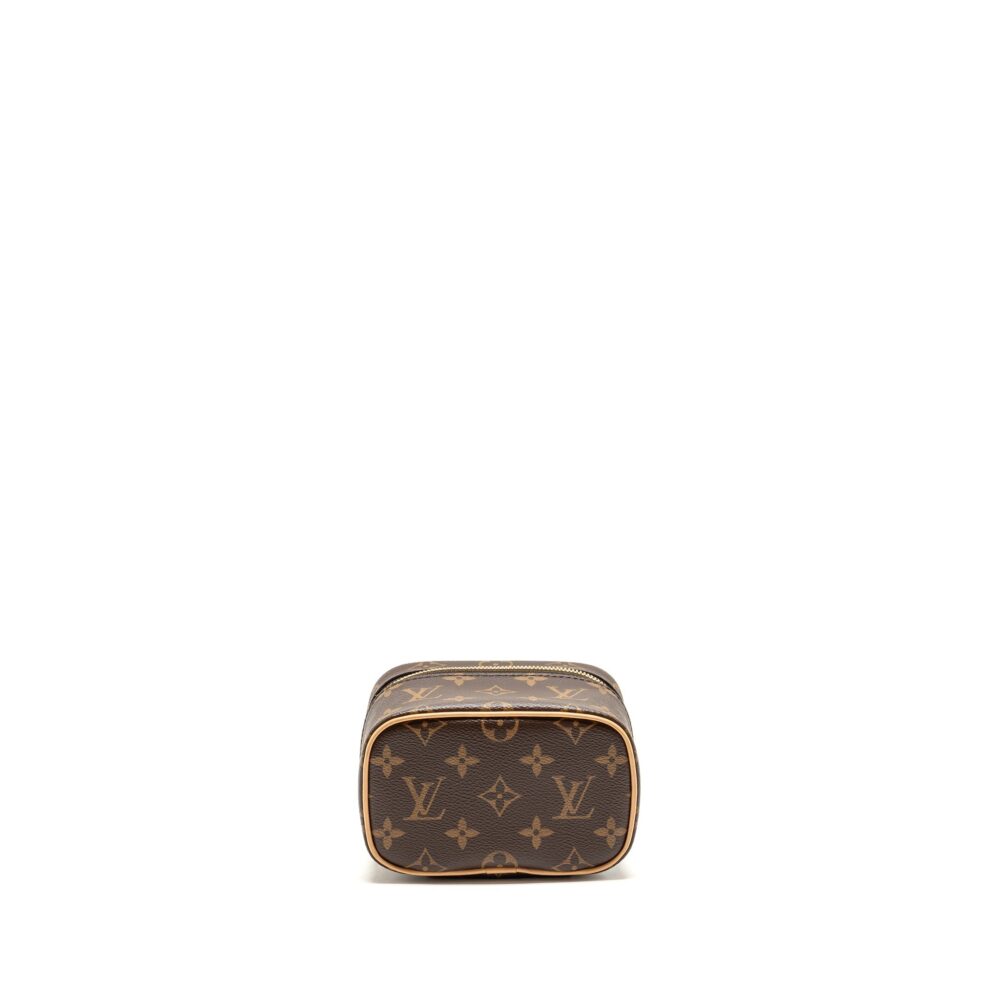 AAA Replica Louis Vuitton LV NICE NANO MONOGRAM CANVAS GHW