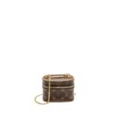 AAA Replica Louis Vuitton LV NICE NANO MONOGRAM CANVAS GHW
