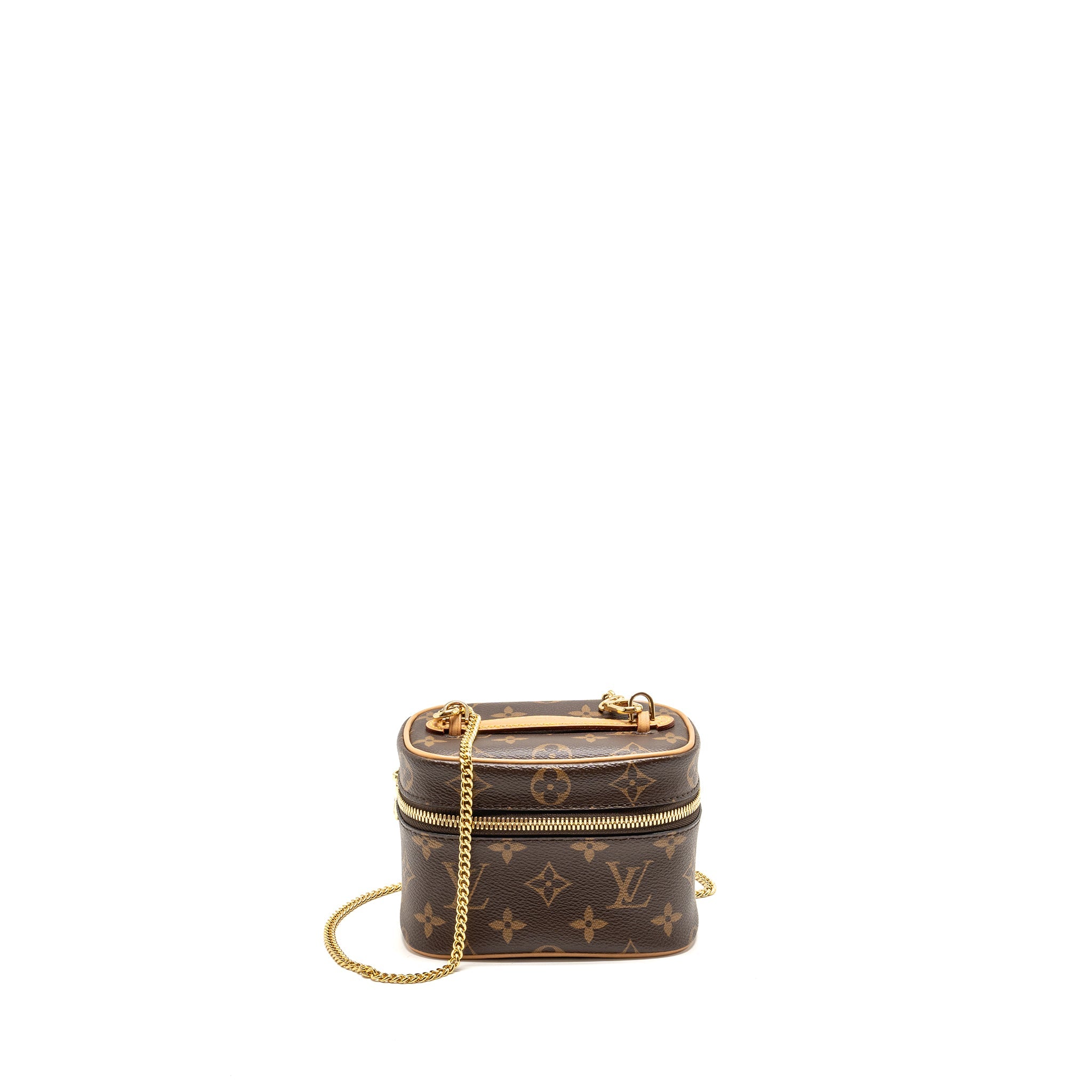AAA Replica Louis Vuitton LV NICE NANO MONOGRAM CANVAS GHW