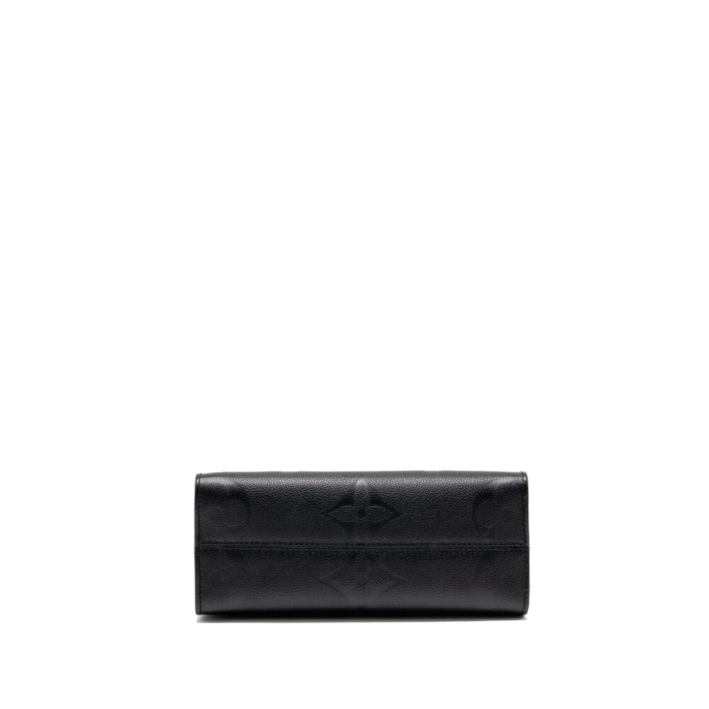 AAA Replica Louis Vuitton LV ONTHEGO PM MONOGRAM EMPREINTE LEATHER BLACK GHW