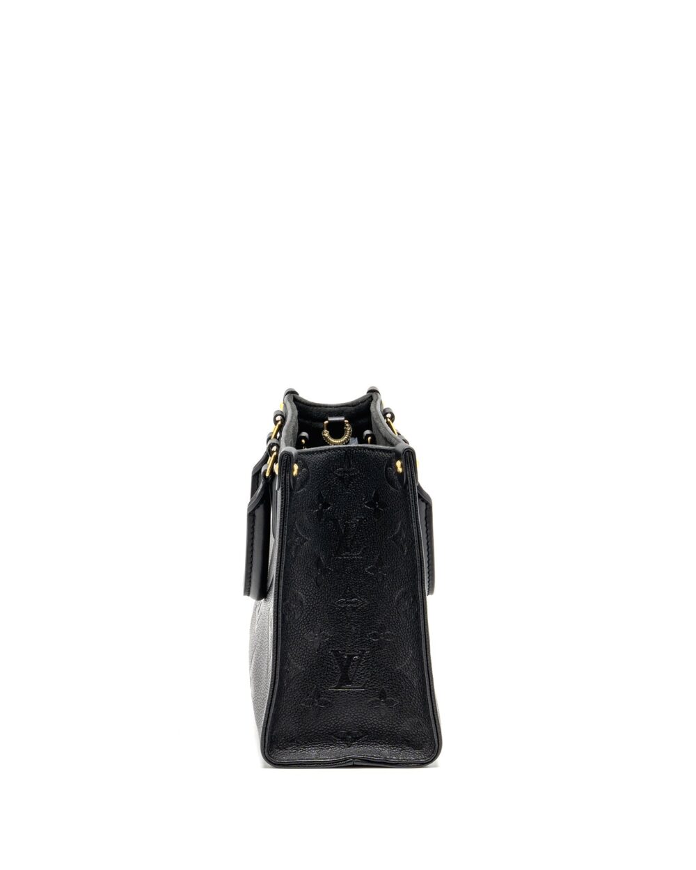 AAA Replica Louis Vuitton LV ONTHEGO PM MONOGRAM EMPREINTE LEATHER BLACK GHW