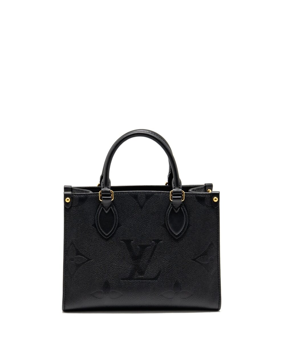 AAA Replica Louis Vuitton LV ONTHEGO PM MONOGRAM EMPREINTE LEATHER BLACK GHW