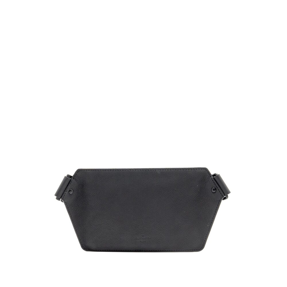 AAA Replica Louis Vuitton LV AEROGRAM TAKEOFF SLING BLACK GRAINED CALFSKIN BLACK HARDWARE