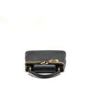 AAA Replica Louis Vuitton LV CAPUCINES MM CALFSKIN BLACK GHW