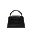 AAA Replica Louis Vuitton LV CAPUCINES MM CALFSKIN BLACK GHW