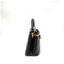 AAA Replica Louis Vuitton LV CAPUCINES MM CALFSKIN BLACK GHW